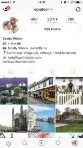 Instagram Bio Example