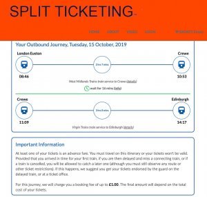 London to Edinburgh Train
