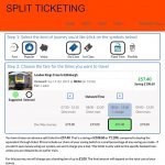 Split My Fare train ticket website