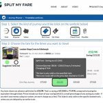 Split My Fare train ticket website